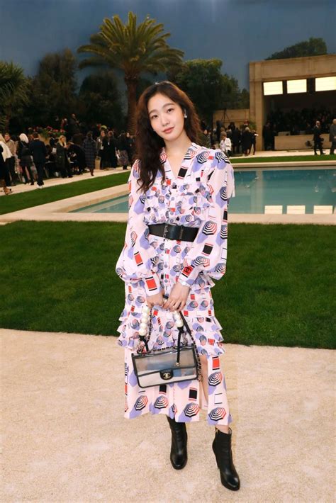 kim go eun chanel bag|Kim Go Eun Radiates Unique Energy in Chanel's Spring.